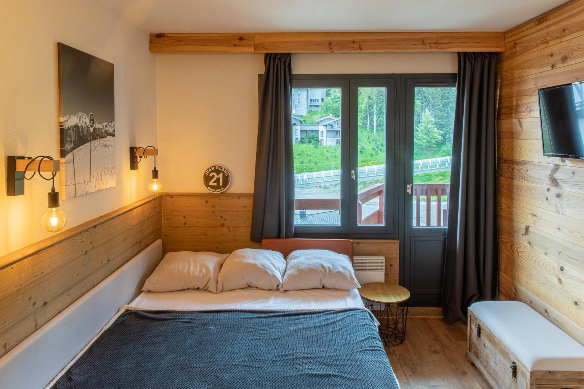 Apartamento Courchevel Au Pied Des Pistes, La Tania Exterior foto